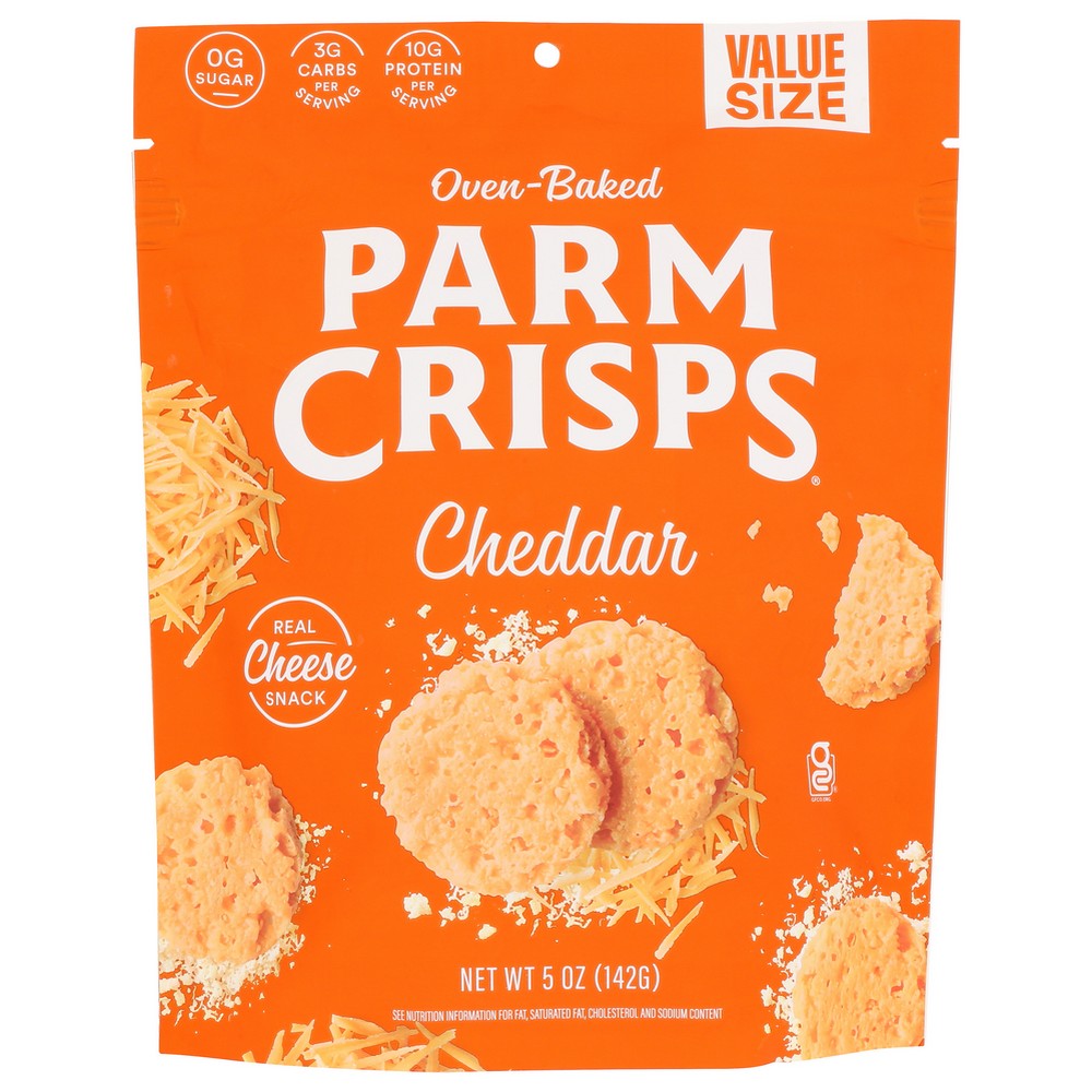 Parmcrisps® ,  Crisps Cheddar Parm 5 Ounce,  Case of 12