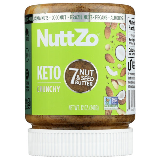 Nuttzo 278,  Nut And Seed Butter 12 Ounce,  Case of 6