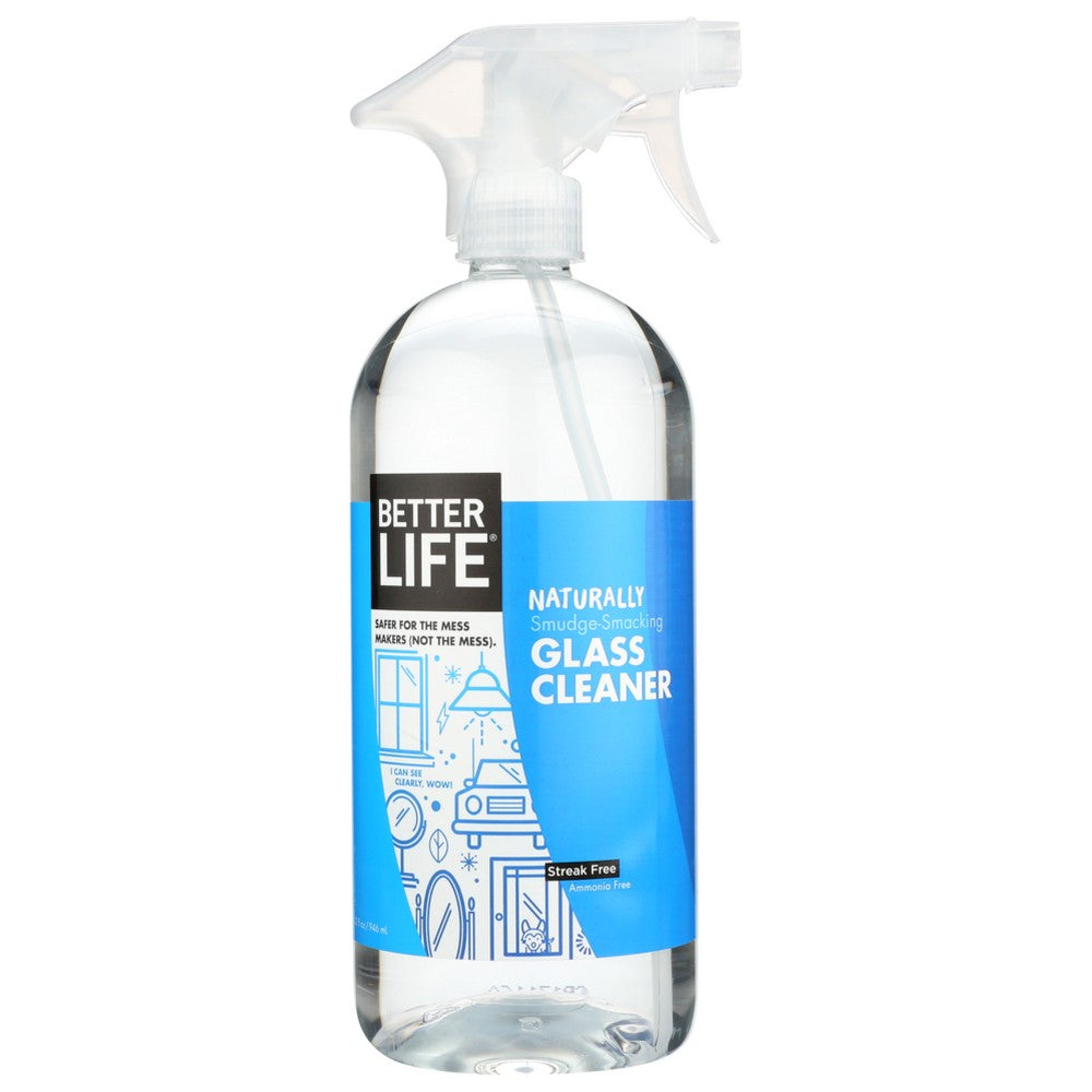 Better Life , Better Life Glass Cleaner, 32 Fl. Oz. Bottle,  Case of 6