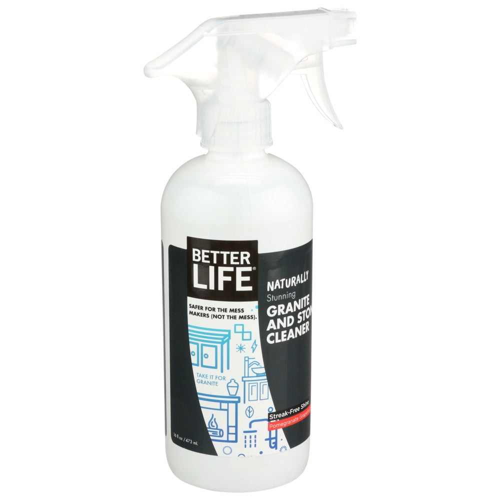 Better Life , Better Life Granite & Stone Cleaner, 16 Fl. Oz. Bottle,  Case of 6