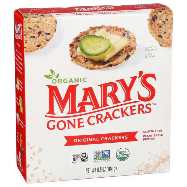 Marys Gone Crackers Cracker Gf Original Organi - 7 Ounce, Case of 6