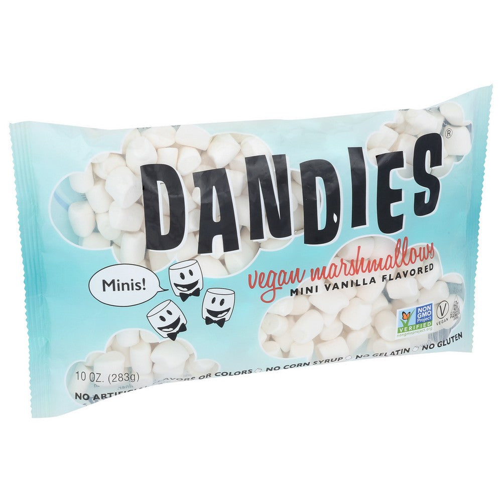 Dandies® , Dandies Mini Marshmallows, Vanilla, 10 Oz.,  Case of 12