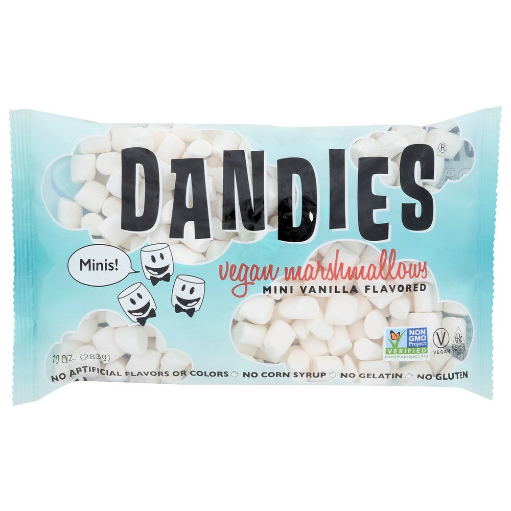 Dandies® , Dandies Mini Marshmallows, Vanilla, 10 Oz.,  Case of 12