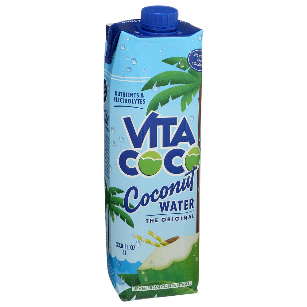 Vita Coco® 901000, Vita Coco Pure Coconut Water, 1 Liter,  Case of 12