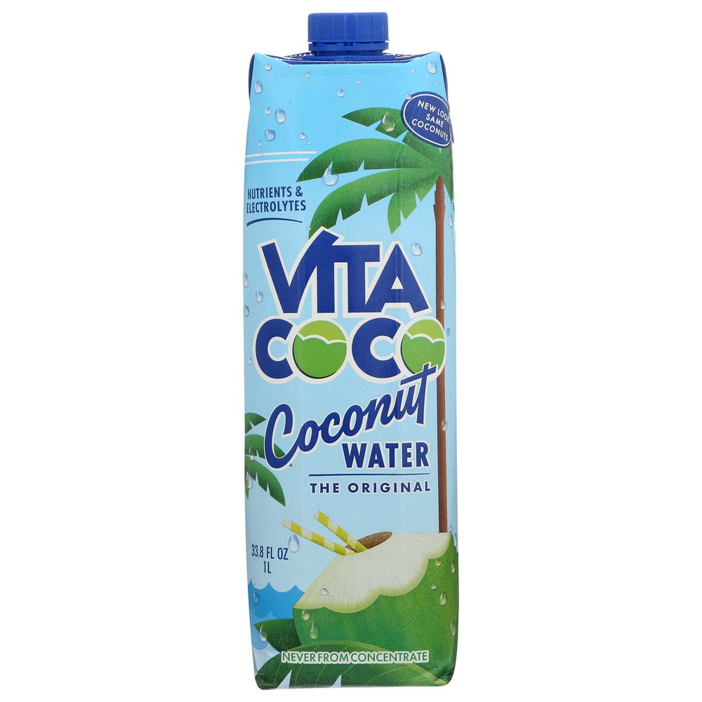 Vita Coco® 901000, Vita Coco Pure Coconut Water, 1 Liter,  Case of 12