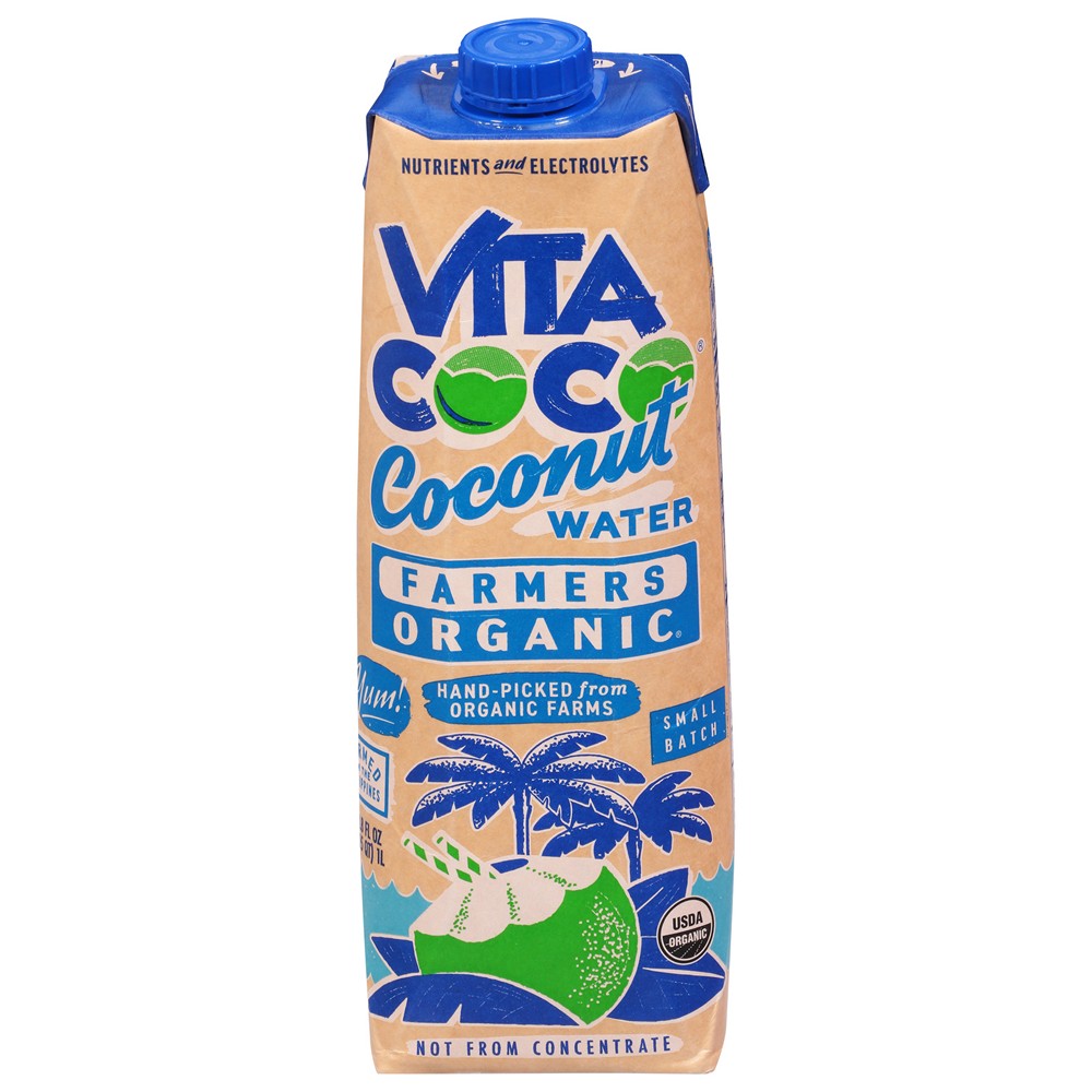 Vita Coco - Coconut Wtr Organic Farmers - Case of 12-33.8 FZ