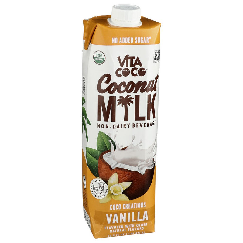 Vita Coco Coconut Milk Vanilla - 1 Liter, Case of 6