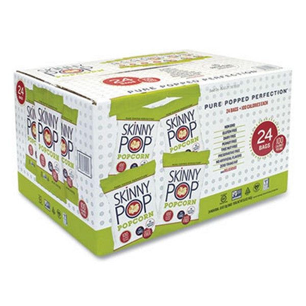 SkinnyPop Popcorn, Original, 0.65 Bag, 24/carton