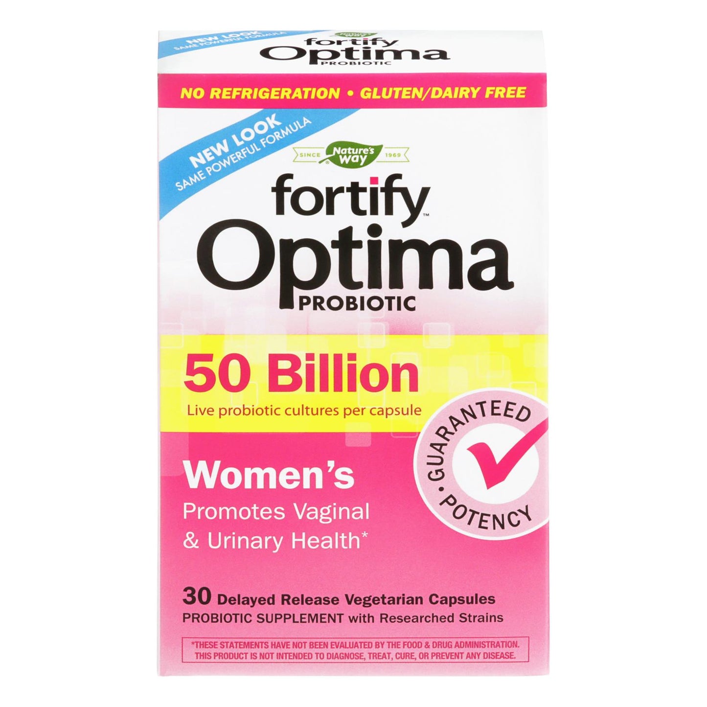 Nature's Way - Primadophilus Optima - Womens - 50 Billion - 30 Vegetarian Capsules