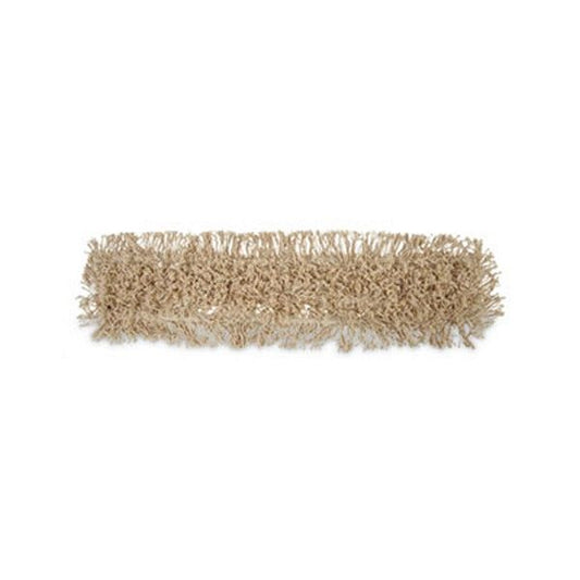 Boardwalk® Industrial Dust Mop Head, Hygrade Cotton, 36w X 5d, White