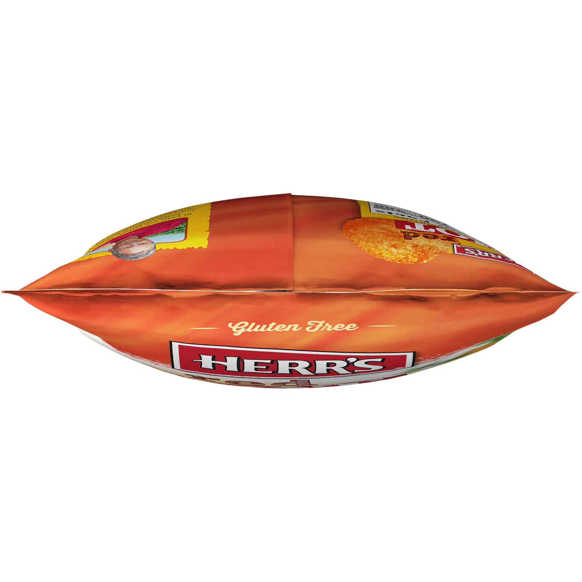 Herr Brands Red Hot Chips 2.5 Ounce Size - 12 Per Case