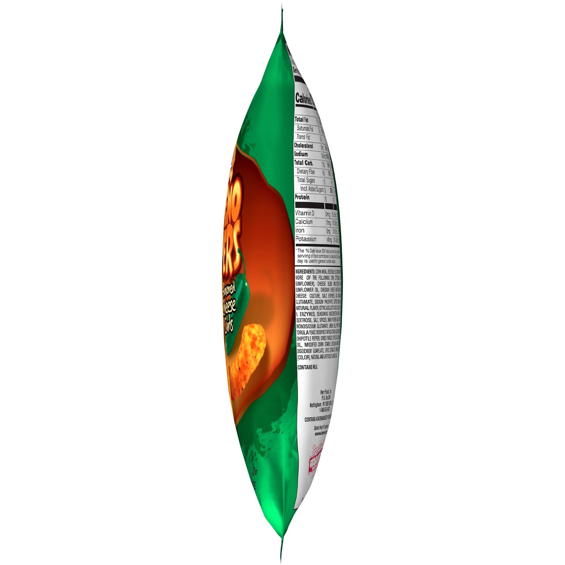 Herr Foods Inc Jalapeno Popper Curl 2.75 Ounce Size - 12 Per Case