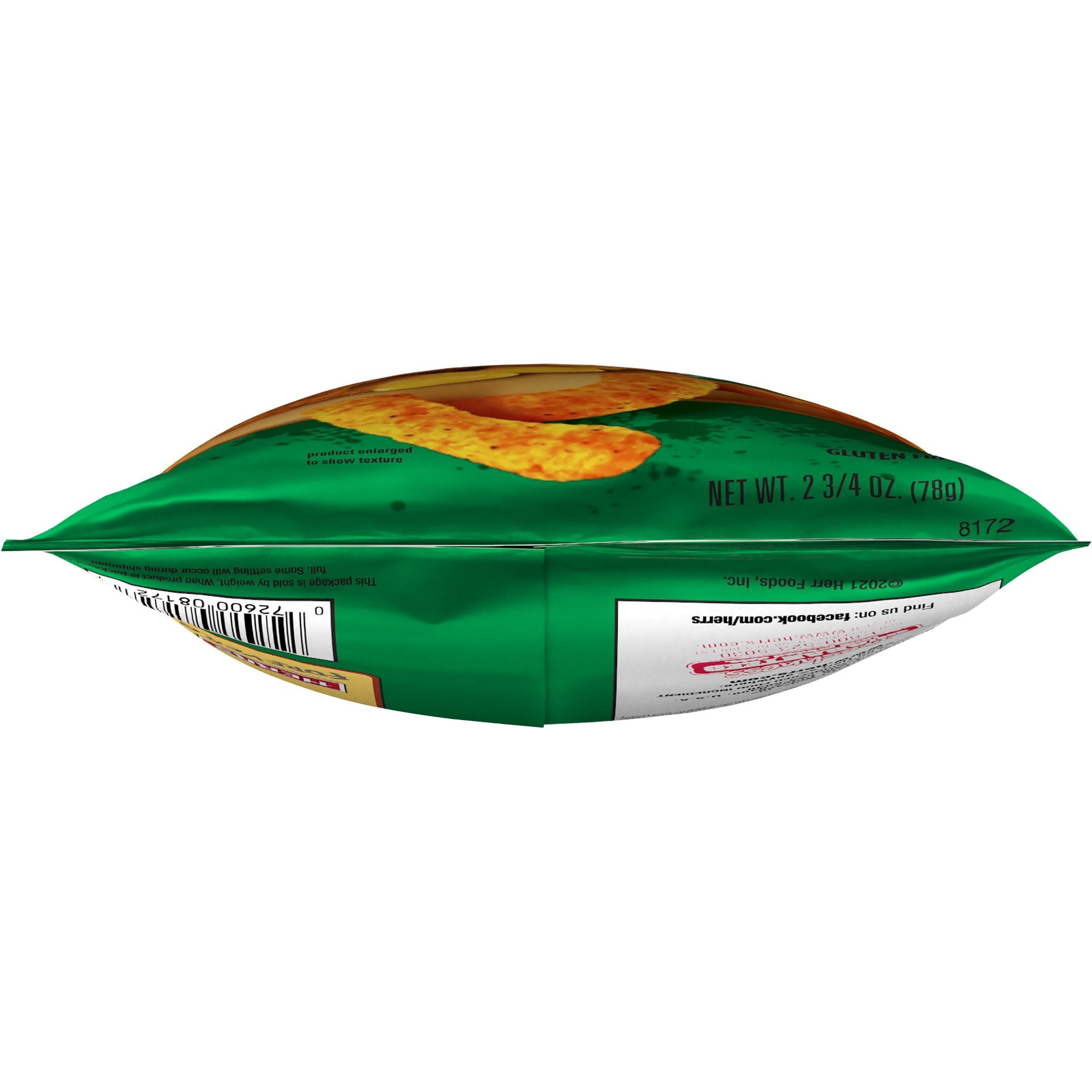 Herr Foods Inc Jalapeno Popper Curl 2.75 Ounce Size - 12 Per Case