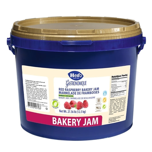 Hero- Jams Preserves & Nectars Hero Raspberry Seedless Marmalade 27.5 Pound Each - 1 Per Case