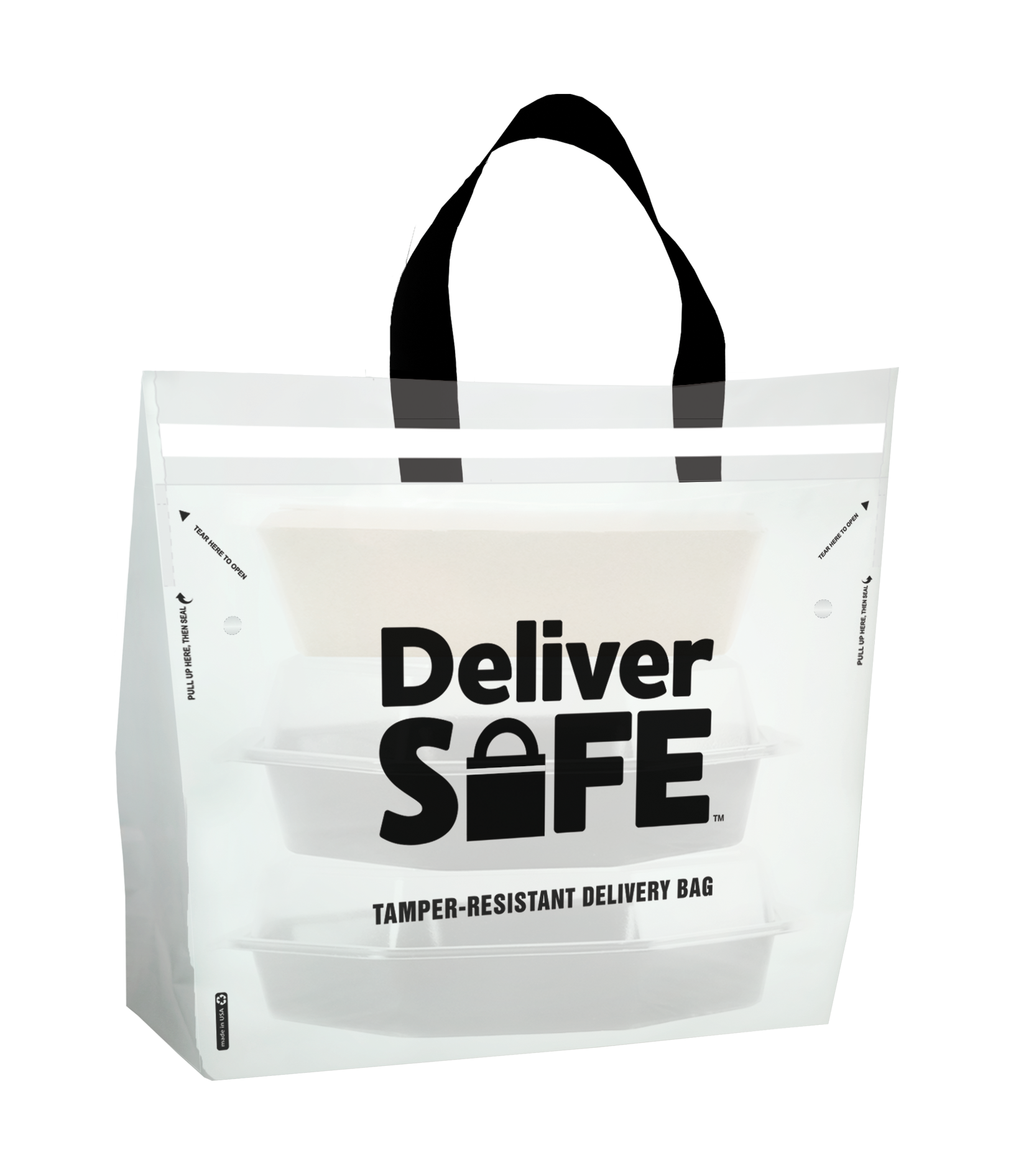 Pak-Sher Clear 2.25 Ml Delivery Bag  1 - 250Ea