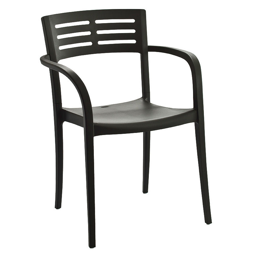 Grosfillex, US336017, Chair, Armchair, Stacking, Outdoor