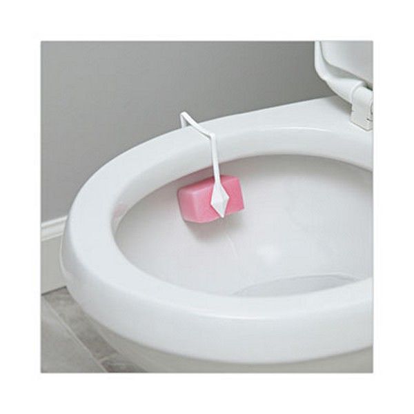 Boardwalk® Toilet Bowl Para Deodorizer Block, Cherry Scent, 4 Oz, Pink, 144/carton