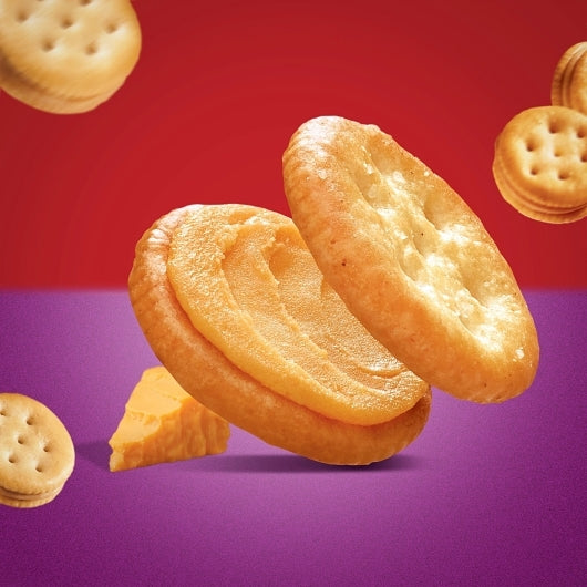 Mondelez Foodservice Ritz Bitz Cheese Sandwich Crackers 1.5 Ounce Size - 60 Per Case