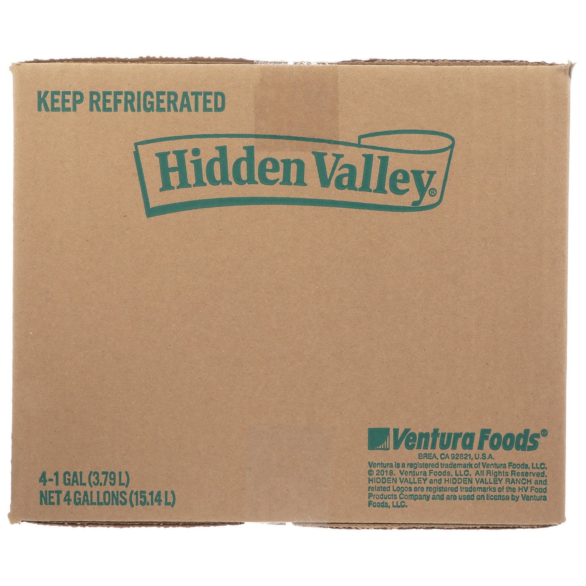 Hidden Valley Original Ranch Dressing Bulk 1 Gallon - 4 Per Case