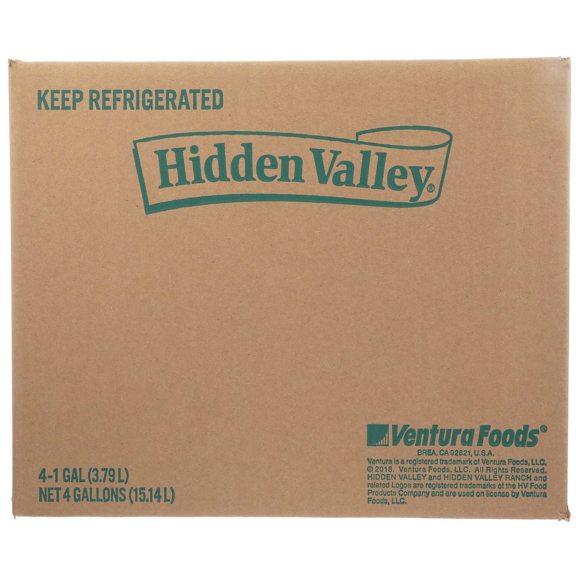 Hidden Valley Original Ranch Dressing Bulk 1 Gallon - 4 Per Case