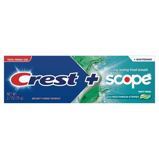 P&G Retail- Health & Beauty Crest Minty Fresh Dentifrice 24 - 2.7 Ounce