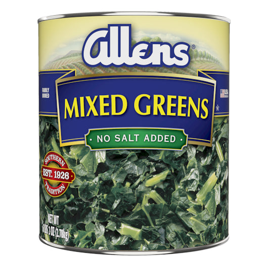 Commodity Mixed Greens 10 Pound Each - 6 Per Case.