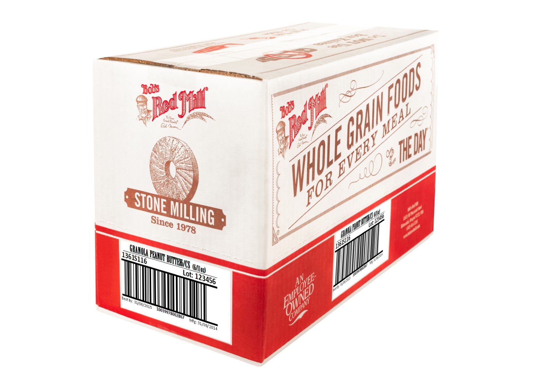 Bob's Red Mill Peanut Butter Granola 11 Ounce Size - 6 Per Case