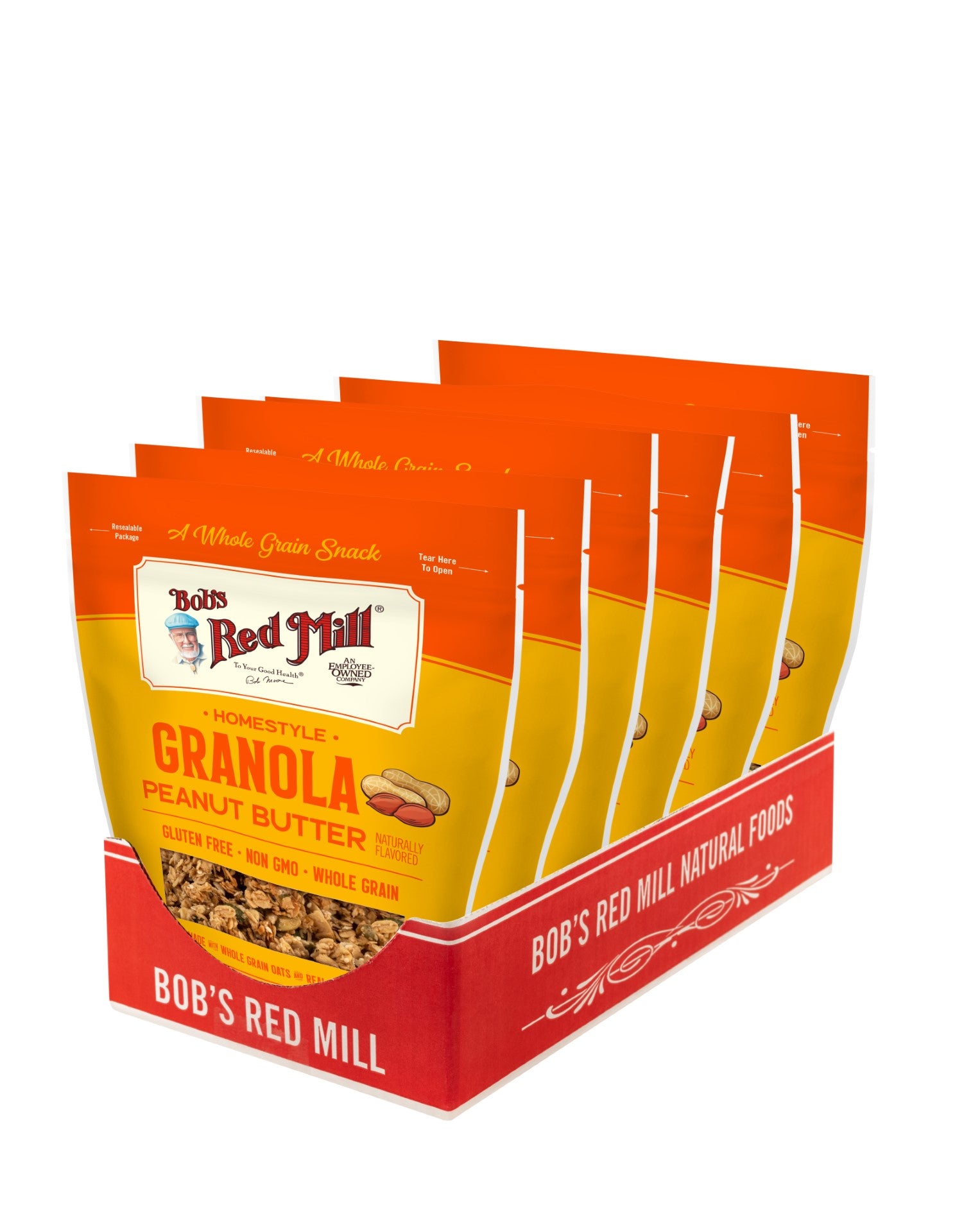 Bob's Red Mill Peanut Butter Granola 11 Ounce Size - 6 Per Case