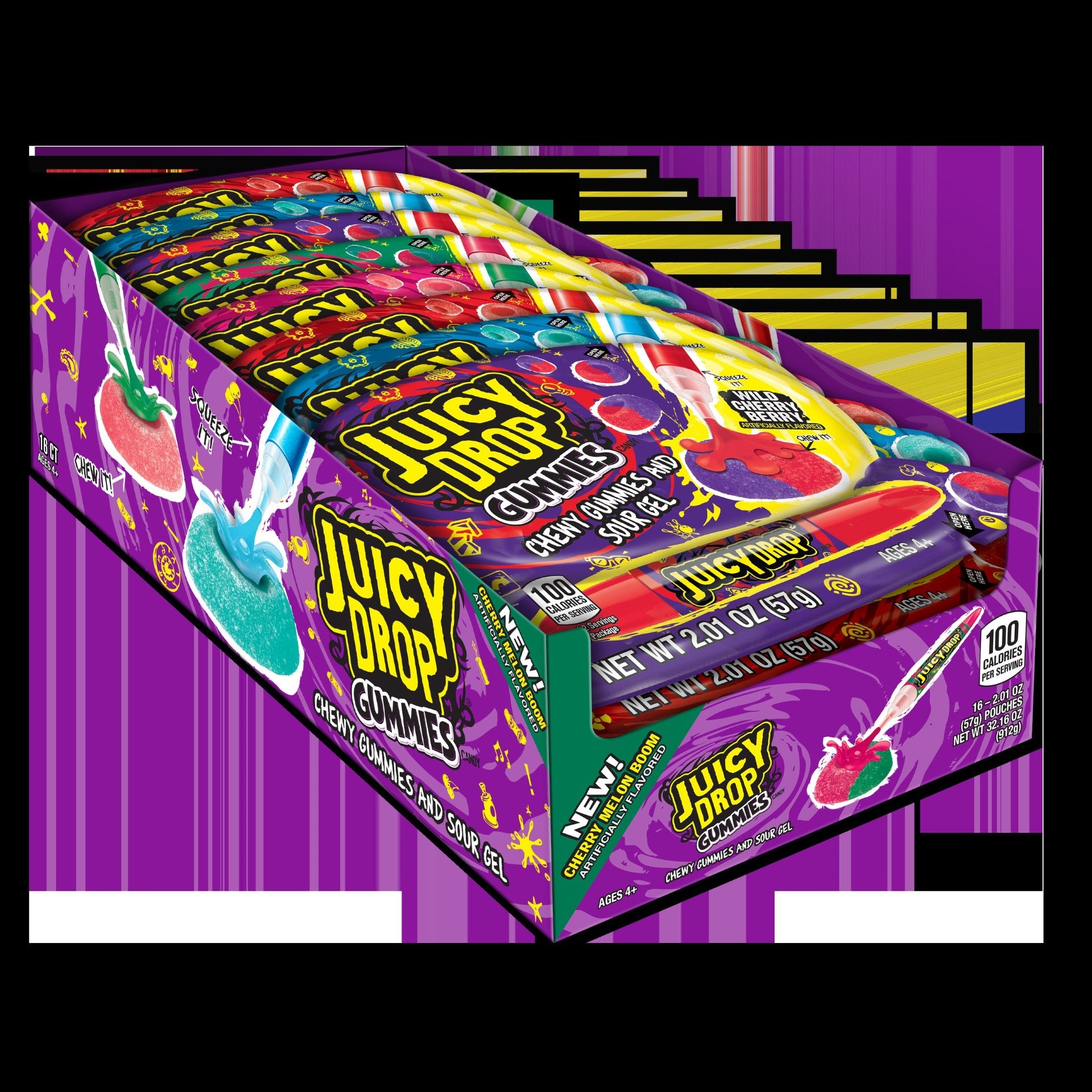 Juicy Drop Gummies Juicy Drop Gummies Case 2.0100 Ounce Size - 192 Per Case