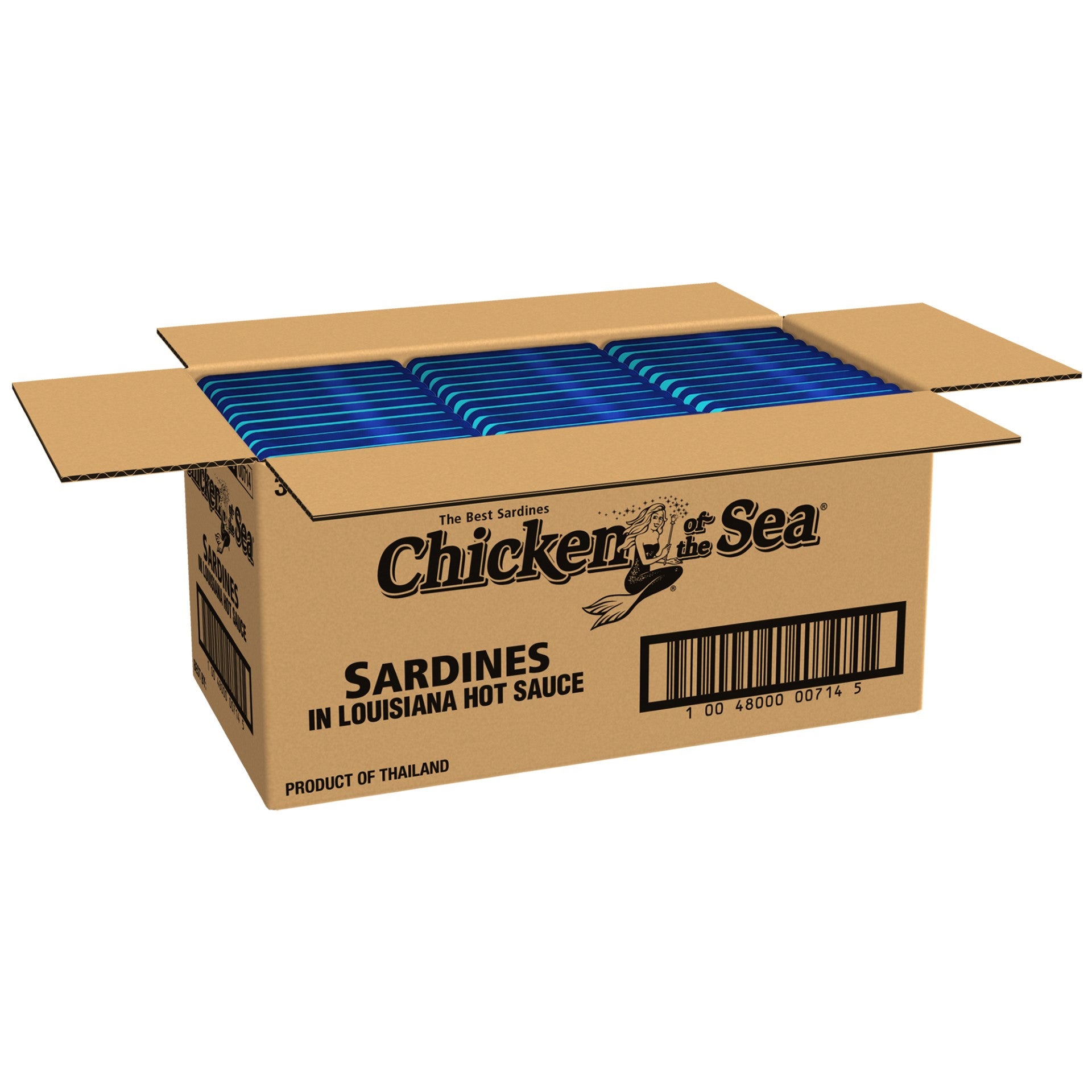 Chicken Of The Sea Sardines In Hot Sauce Pouch 3.5300 Ounce Size - 36 Per Case