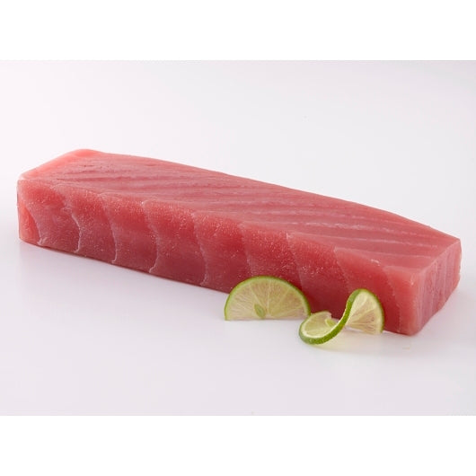 Harbor Seafood Frozen Oyster Bay Saku Block Aaa Individual Vacuum Packed Skinless Boneless Wild Raw Tuna 8-10 Oz, 10 Pound