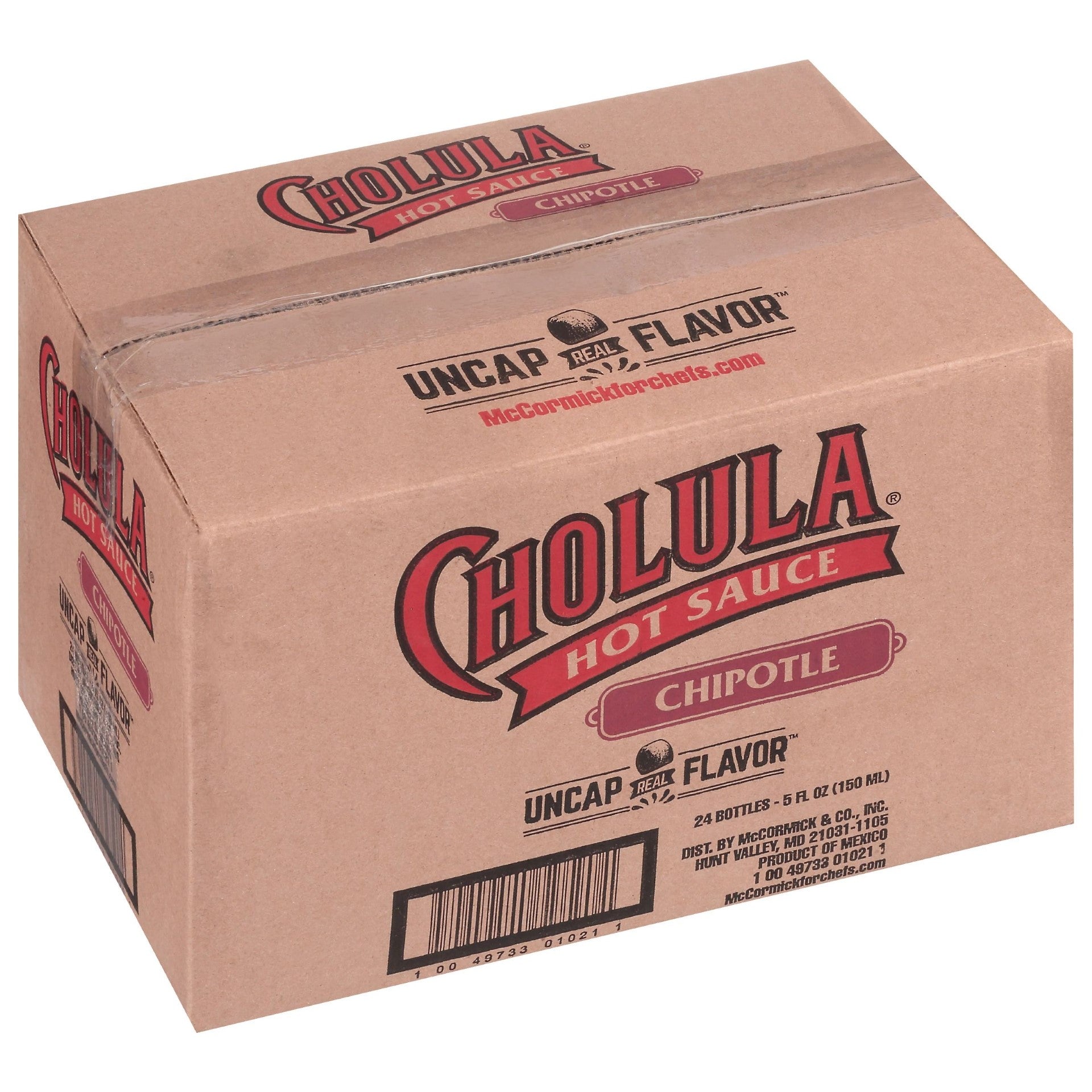 Cholula Chipotle Hot Sauce Bottle 5 Fluid Ounce - 24 Per Case