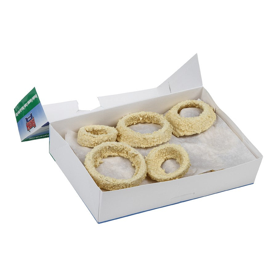 Fred's Breaded Gourmet Crumb Thick Cut Onion Ring In Box 2 Pound Each - 8 Per Case
