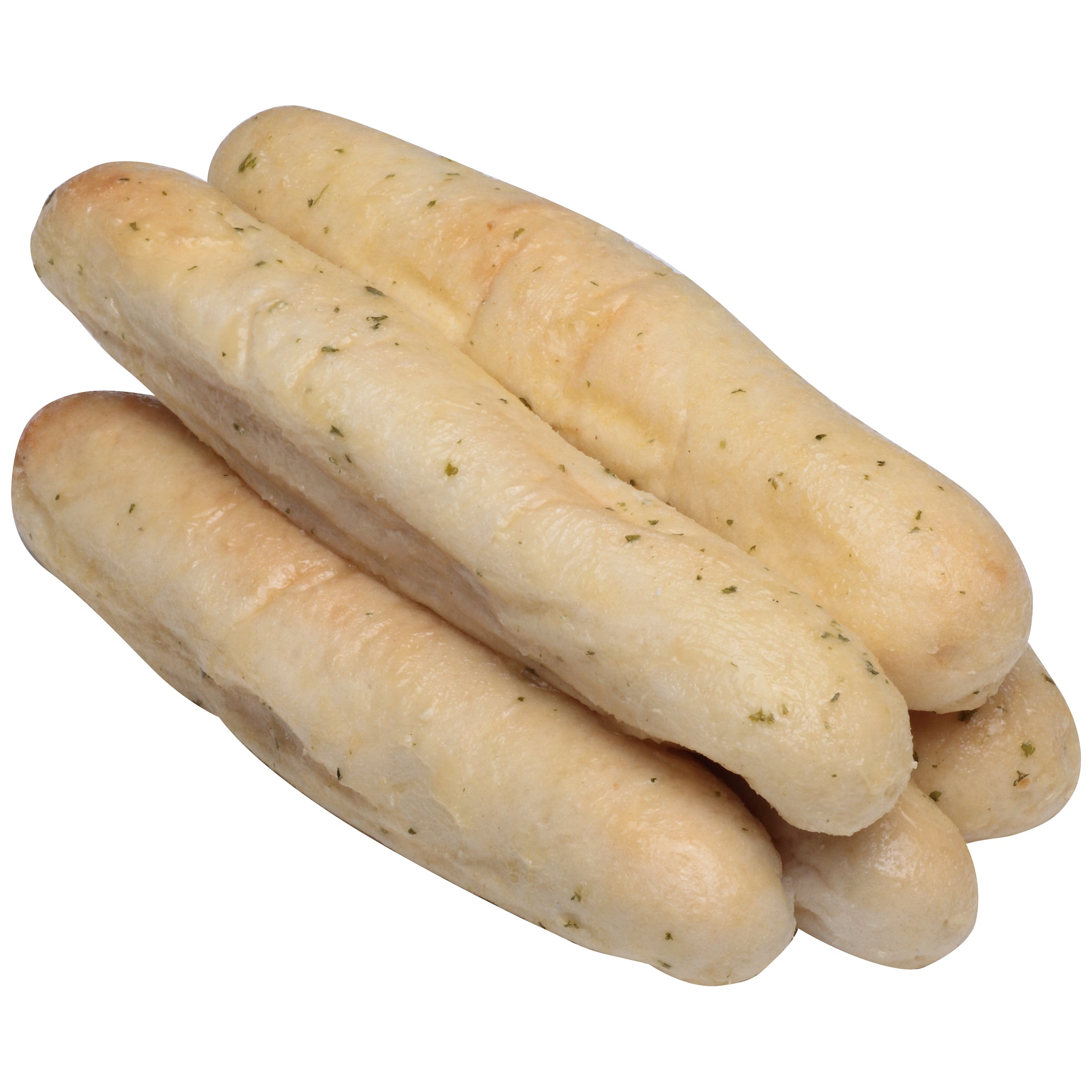 New York Bakery Eight Inch Cheese And Garlic Breadstick Bag 16 Pound Each - 1 Per Case