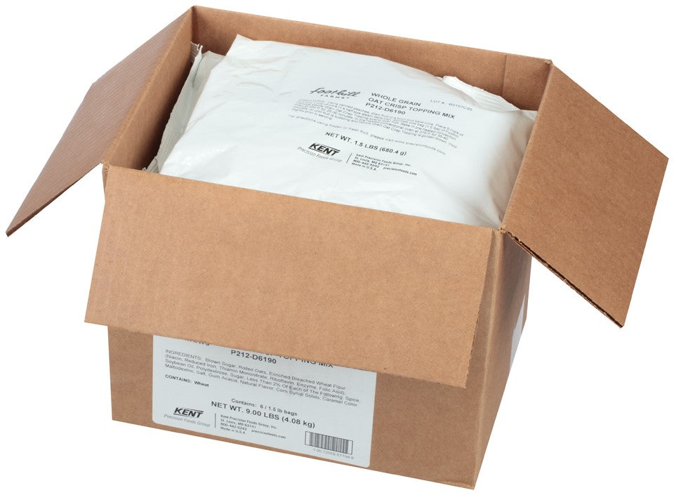 Foothill Farms Whole Grain Oat Crisp Toppingmix 1.5 Pound Each - 6 Per Case