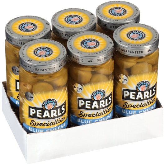 Musco Olives Blue Cheese Stuffed Queen 6.7 Ounce Size - 6 Per Case