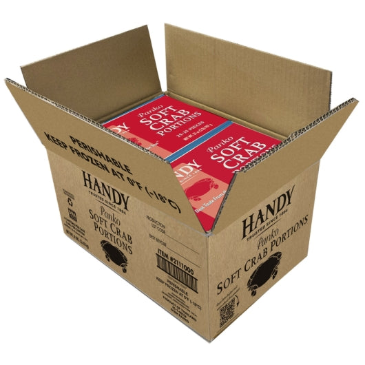 Panko Portions Soft Shell Crabs Imported 2 Pound Each - 4 Per Case