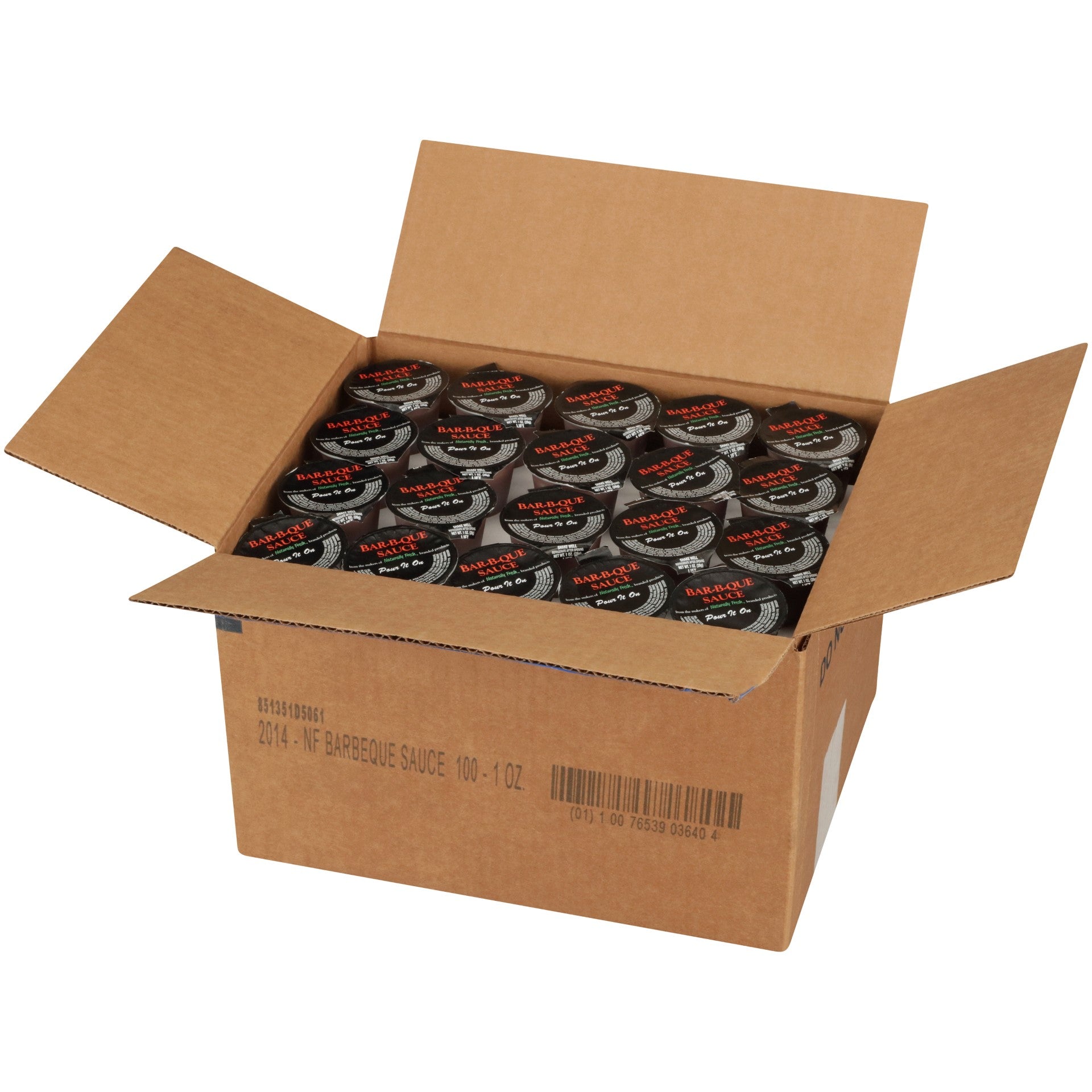 Naturally Fresh Single Serve Barbequesauce Case Of 6.25 Pound Each - 1 Per Case