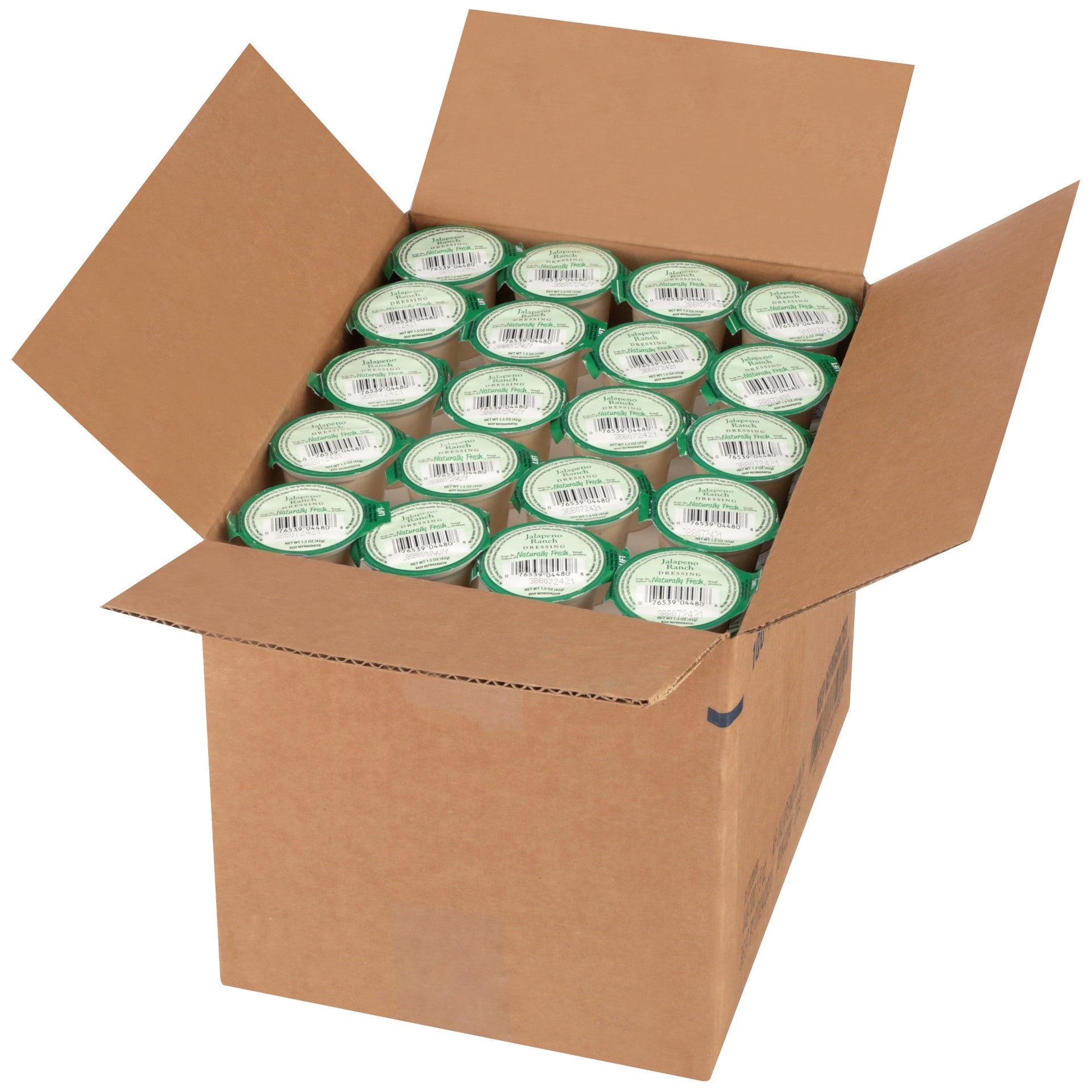 Naturally Fresh Jalapeno Ranch Dressing Case Of 1.5 Ounce Size - 100 Per Case