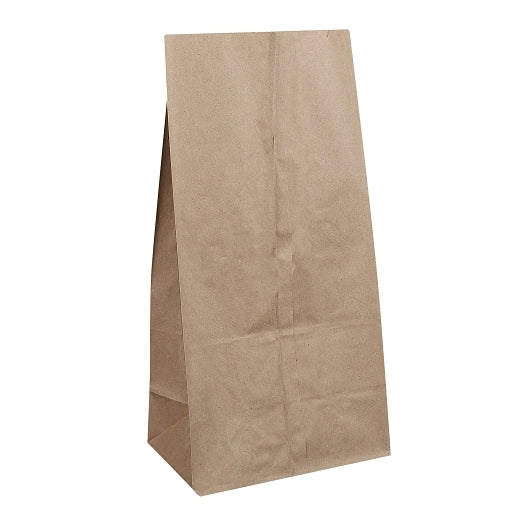 Ajm 8# Natural Kraft Bag, 500 Count