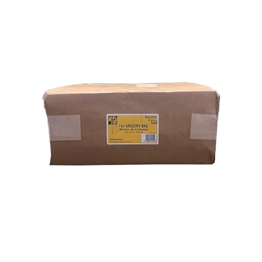 Ajm 16# Bleached Bag, 500 Count