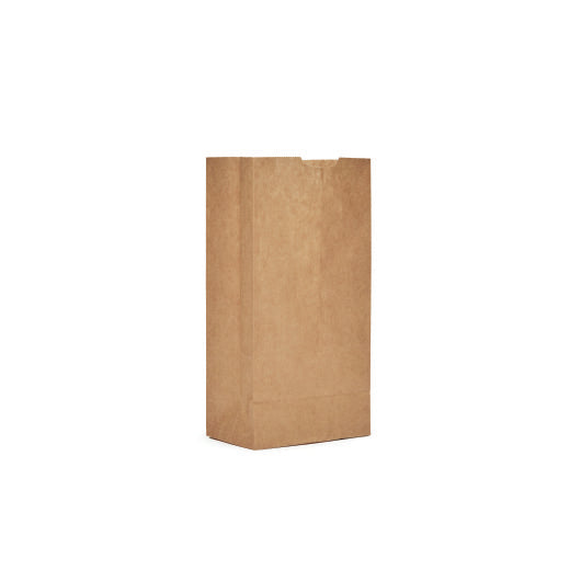 Ajm 4# Natural Kraft Bag, 500 Count