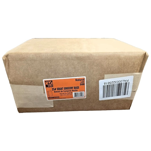 Ajm 25# Kraft Squat Bag, 500 Count
