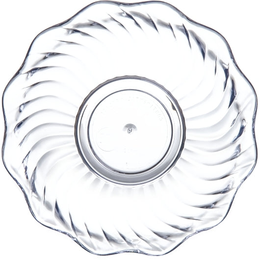 Carlisle Foodservice 5 Ounce Tulip Plastic Berry Dessert Dish  1 - 24 Ea