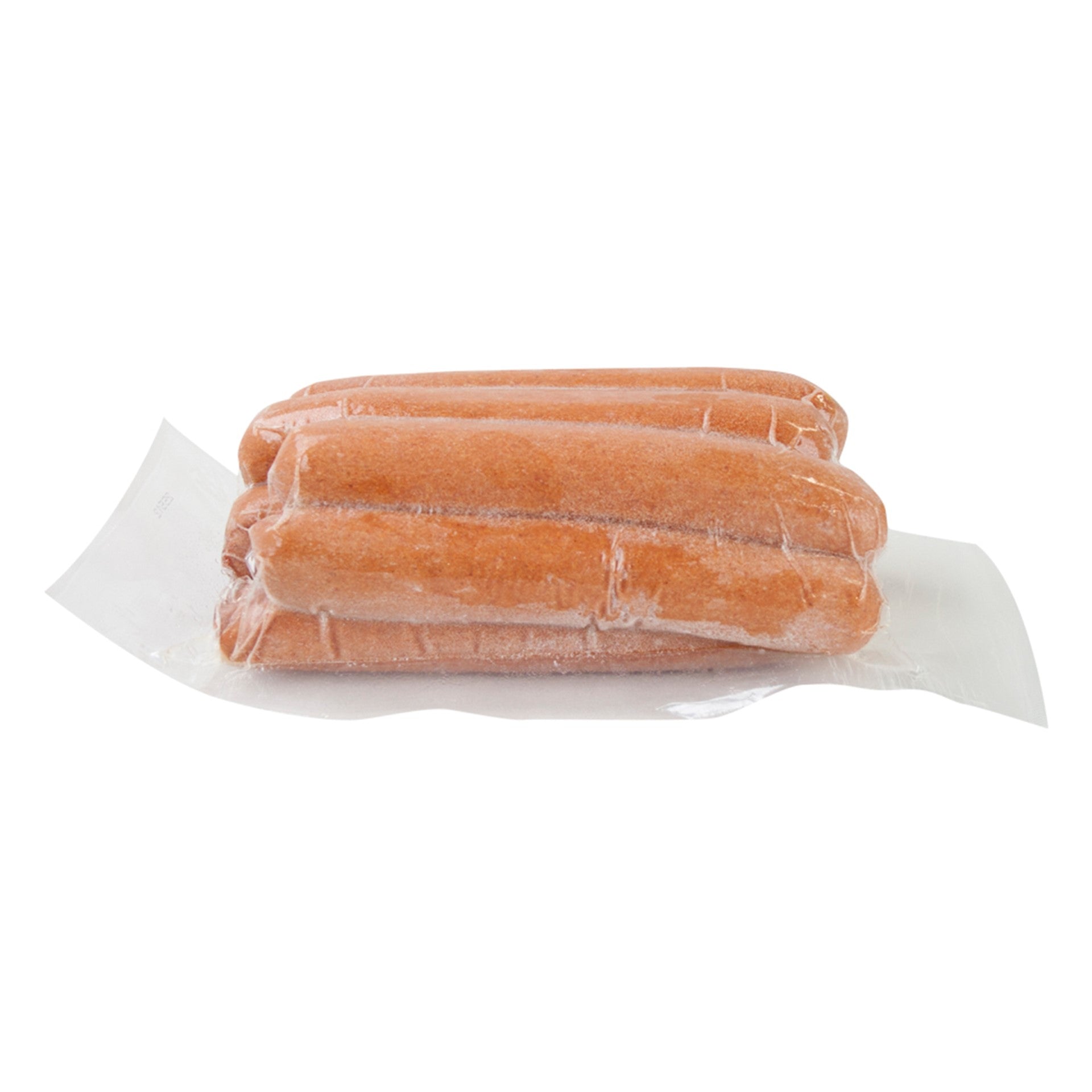 Fully Cooked : Six Inch Skinless Beef Hot Dogs Packages 3.2 Ounce Size - 48 Per Case