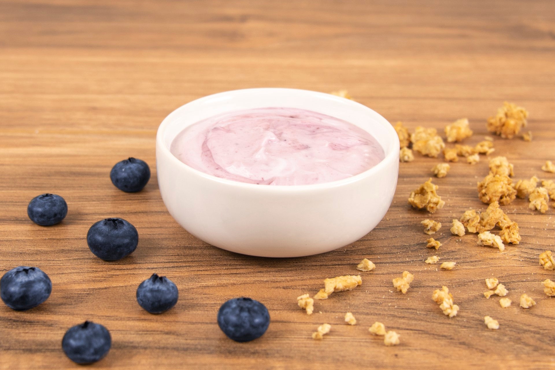 Upstate Farms Nonfat Blueberry Blended Yogurtoz 8 Ounce Size - 12 Per Case