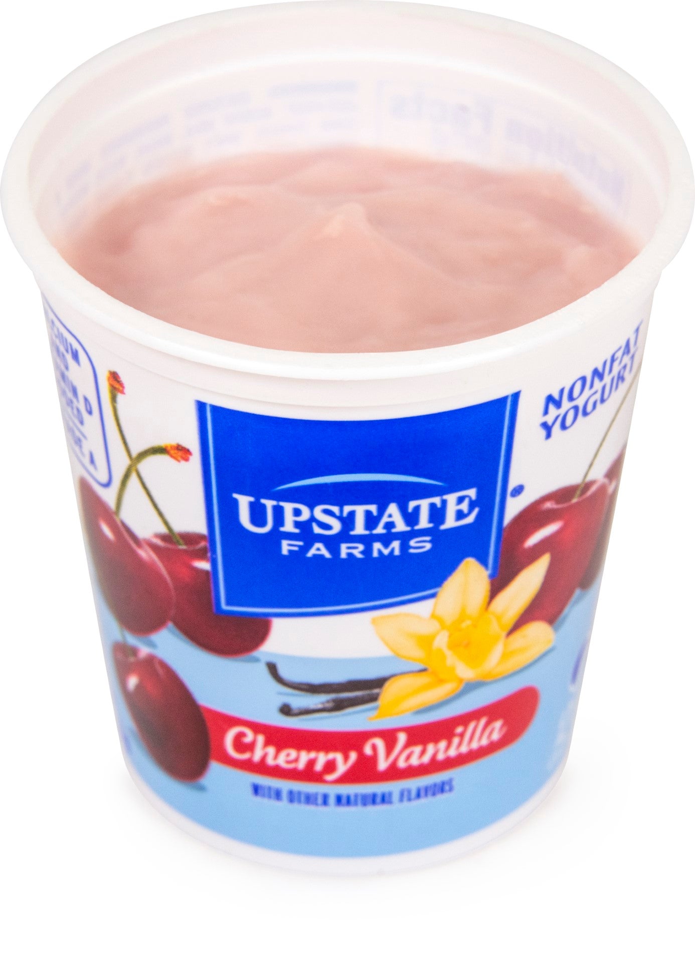 Upstate Farms Cherry Vanilla Blended Yogurt8 Ounce Size - 12 Per Case