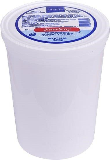 Upstate Farms Strawberry Nonfat Yogurt5 Pound Each - 4 Per Case
