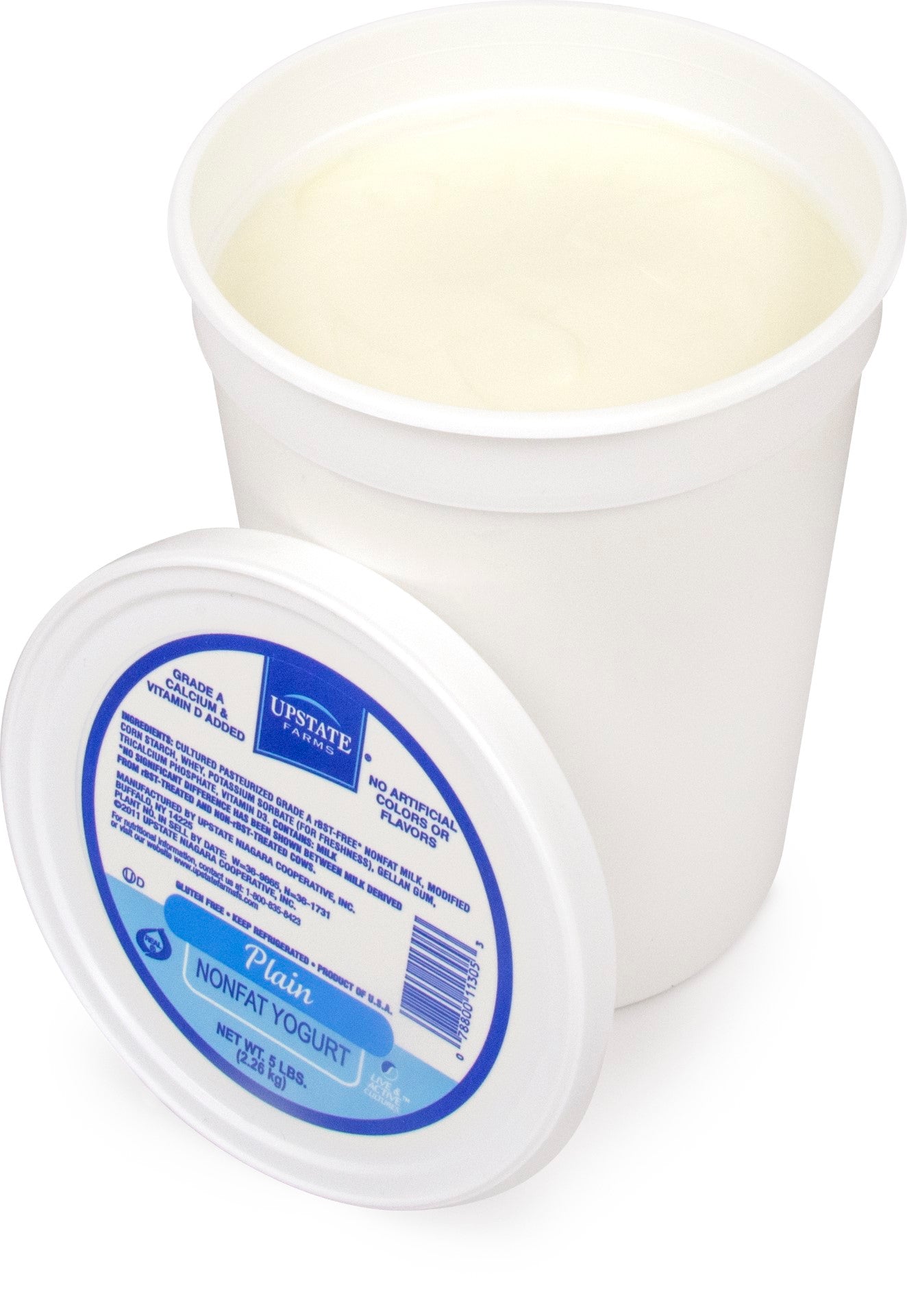 Upstate Farms Plain Yogurt 5 Pound Each - 4 Per Case