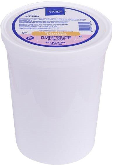 Upstate Farms Vanilla Lowfat Yogurt5 Pound Each - 4 Per Case